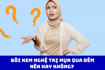 Bôi kem nghệ trị mụn qua đêm, nên hay không? Những lưu ý khi sử dụng