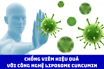 Chống Viêm Hiệu Quả Với Công Nghệ Liposome Curcumin